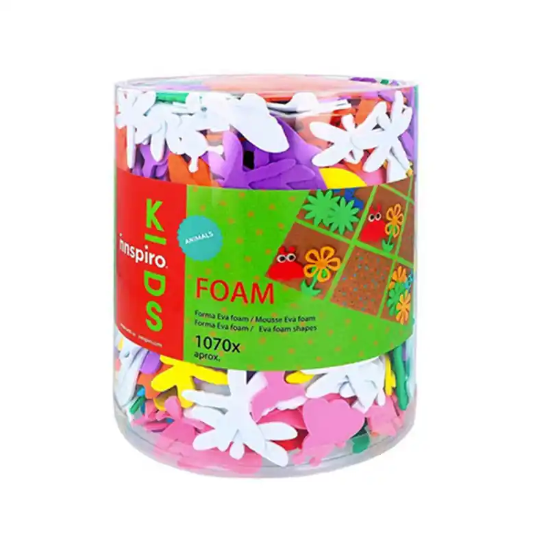 Goma Eva Escolar Animales 830Uds Pago Seguro