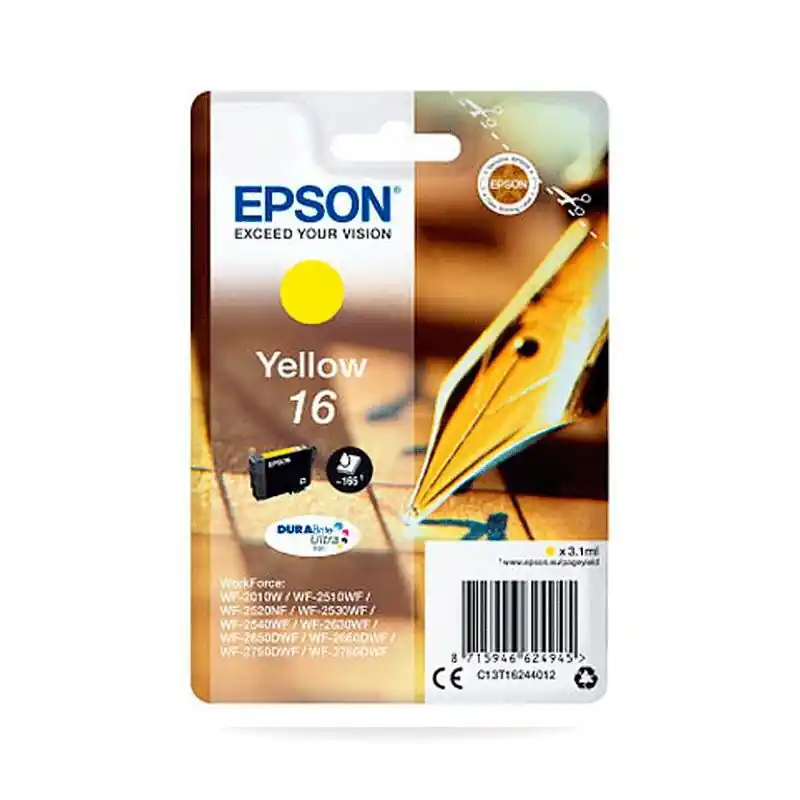 Última Versión Cartucho Tinta Epson WF-2010 Yellow