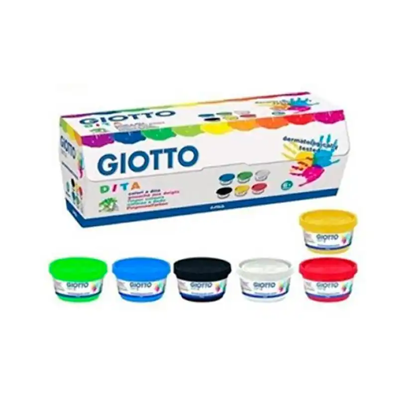Precio De Oferta Pintura de Dedos Giotto 6x100 ML