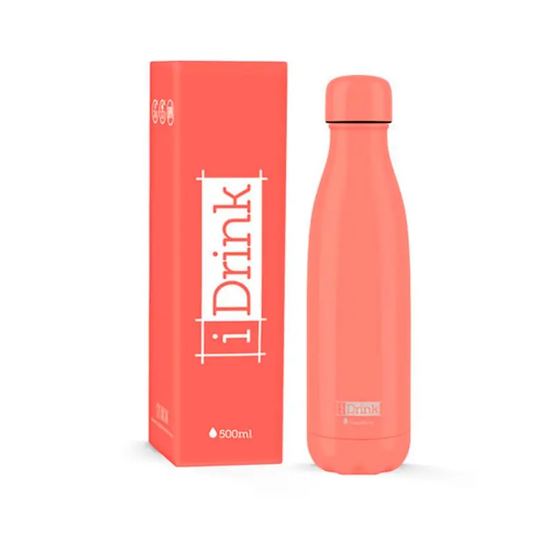 Descuento Botella Térmica IDRINK 500Ml Coral