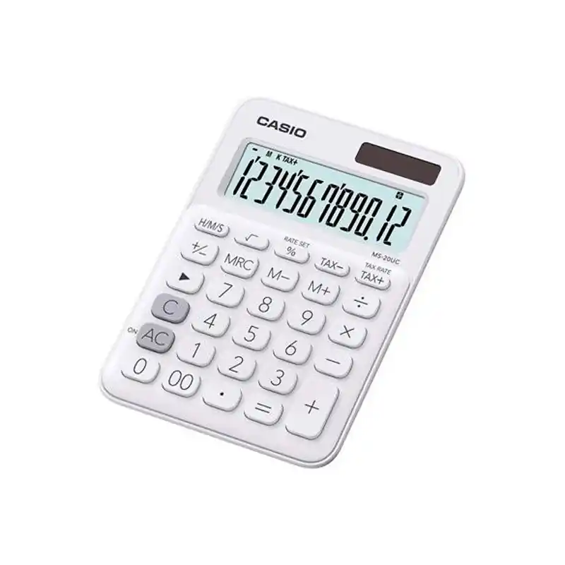 Calculadora Casio Sobremesa Blanco 12 Dígitos Compra Hoy