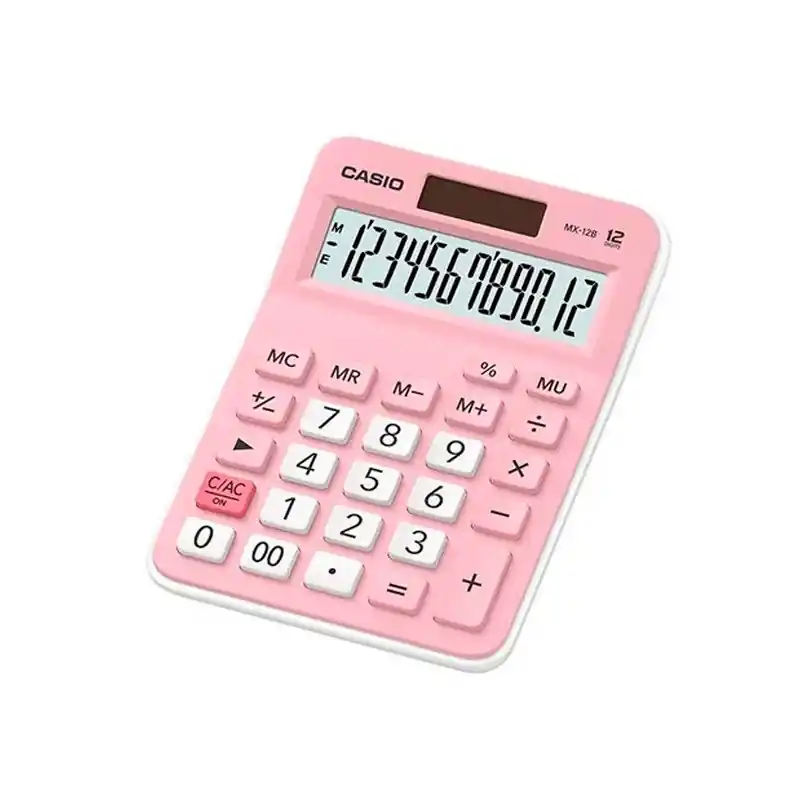 Calculadora Casio Sobremesa 12 Dígitos Rosa Más Vendido