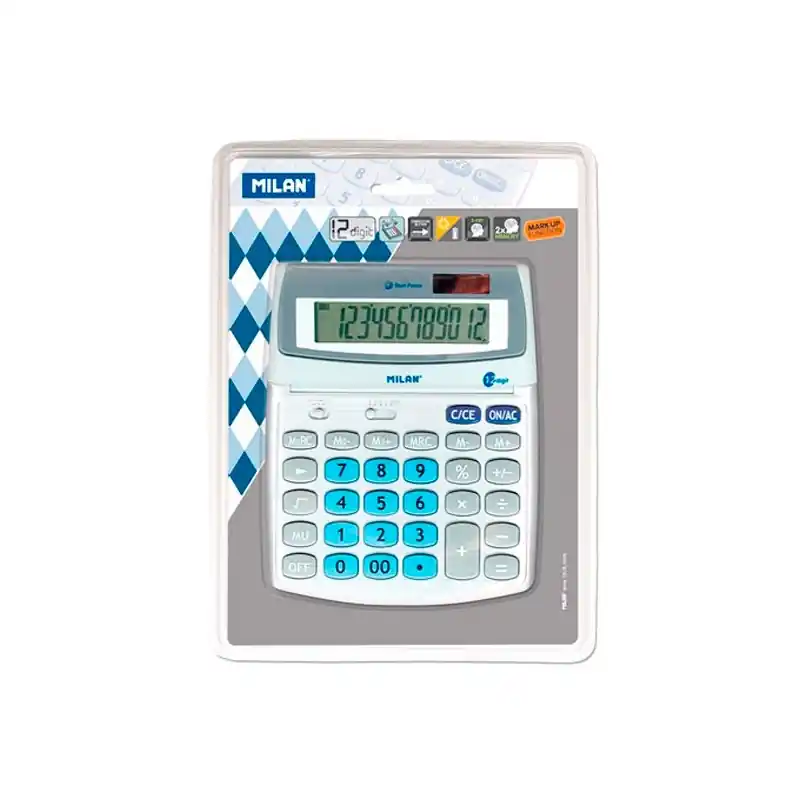Calculadora Milan Extra Grande 12 Dígitos Compra Hoy