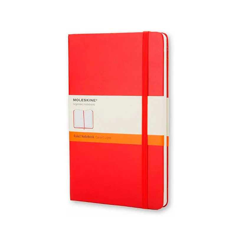 Gran Oferta Moleskine Classic Pocket Rayas Rojo