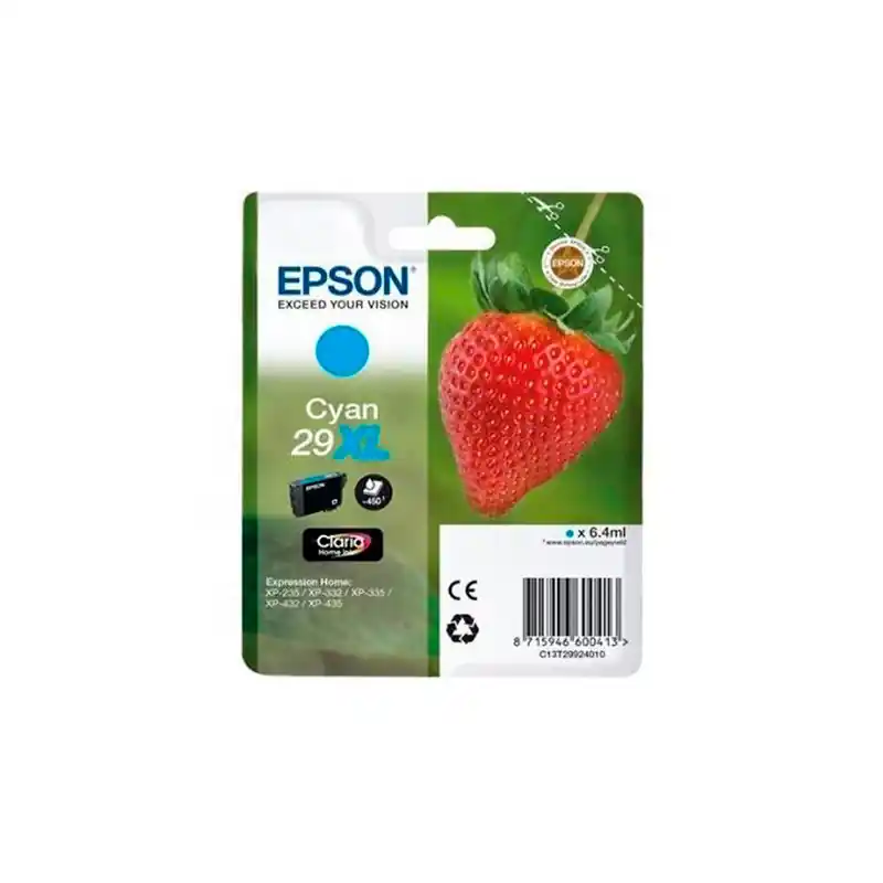 Cartucho Tinta Epson 29XL Cyan Precio Bajo