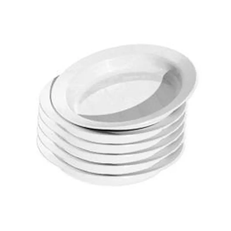 De Moda Plato Hondo Grande Blanco 24Cm x 6Ud