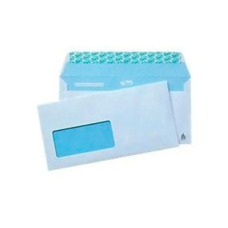 Sobre 110x220mm Open Blanco Ventana Izquierda 90Grs Caja 500Uds Compra Ahora