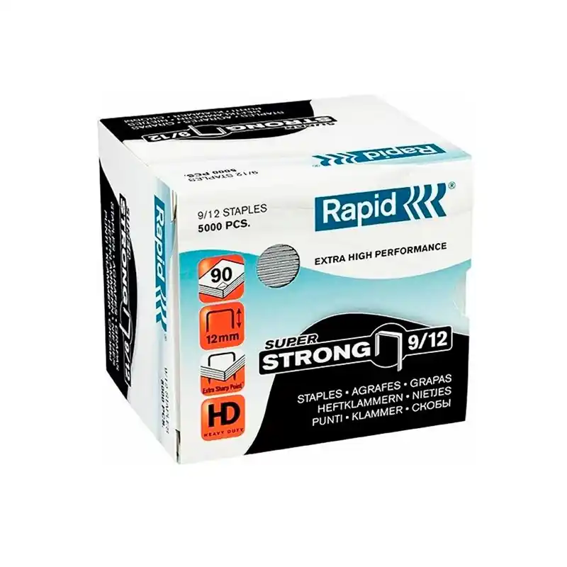 Comprar En Línea Grapas Rapid Super Strong 9/12 Galvanizadas 5000Ud