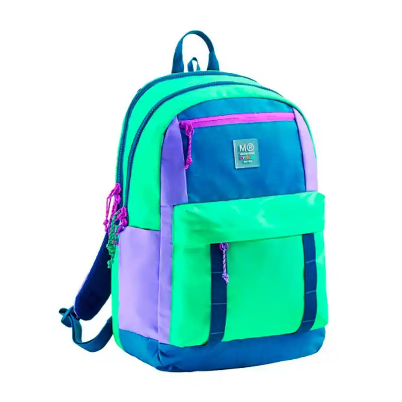 Vc24 Mochila Triple Miquelrius Ámsterdam Morado Compra Hoy