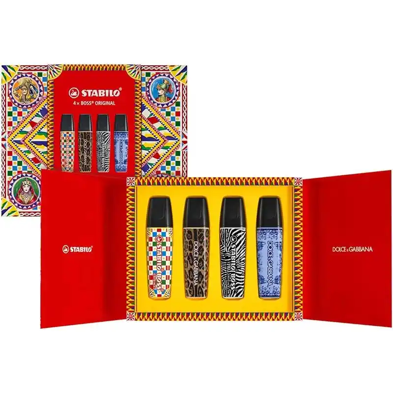 Subrayadores Stabilo Dolce Gabbana Hecho A Mano