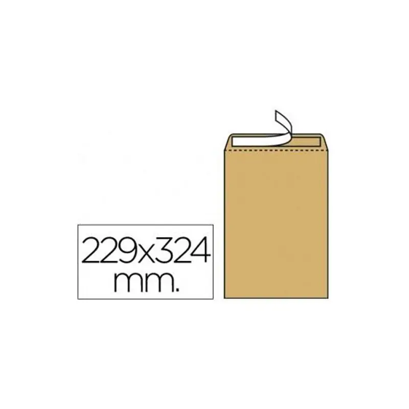 Bolsa Kraft C4 + Silicona Caja 250Uds Económico