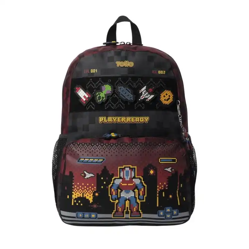 Tendencia Mochila Escolar Totto Digibot Player Ready