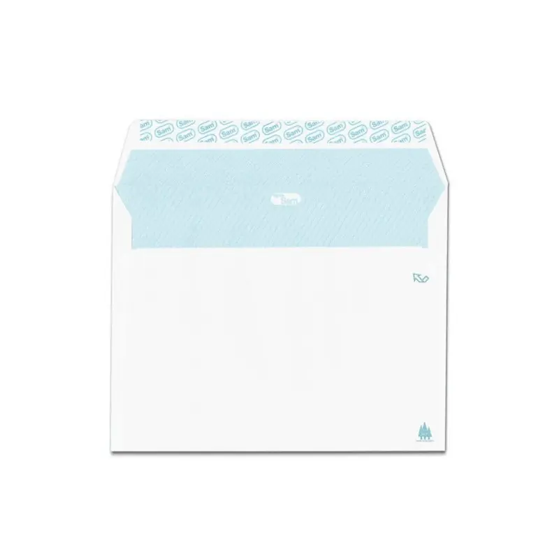 Garantía De Devolución De Dinero Sobre Folio 260x320mm Silicona Blanco 100Grs caja 250Uds