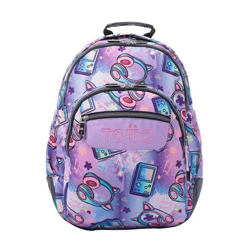 Envío Gratis Mochila Escolar Totto Rayol Play