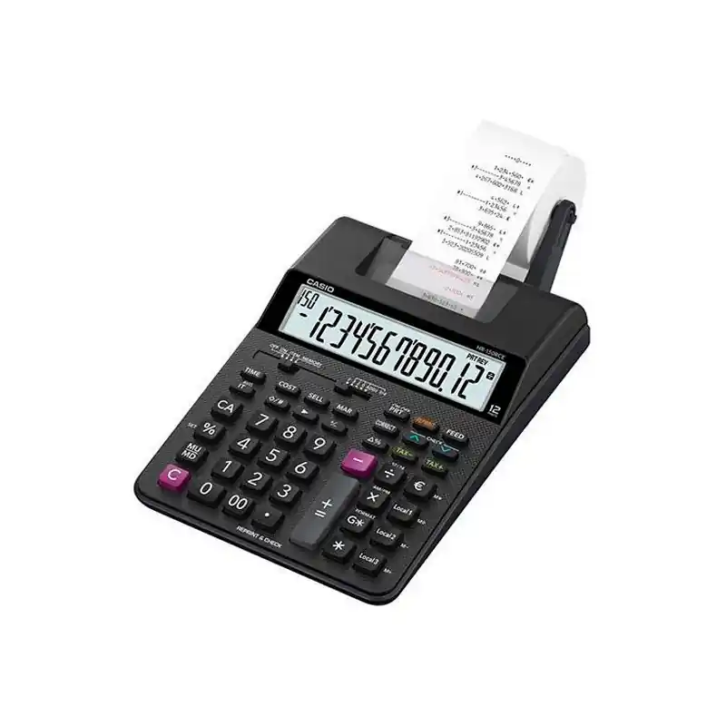 Calculadora Casio HR-150 RCE con Impresora Moderno