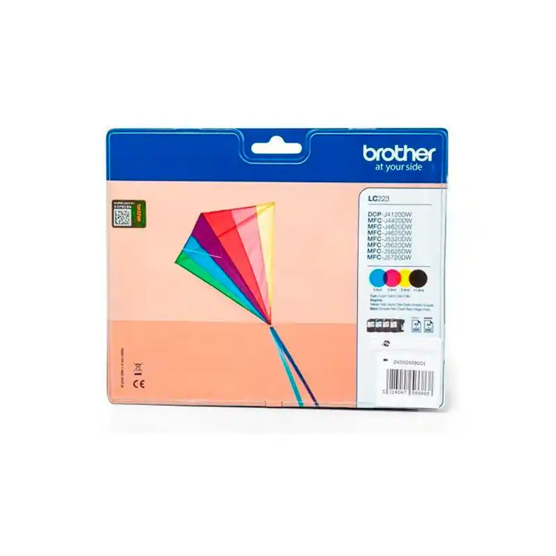 Barato Cartucho de Tinta Brother LC223 Pack 4 Colores