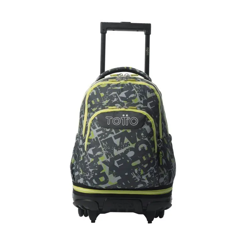 Últimas Unidades Mochila Escolar Totto con Ruedas Desmontable Crazy