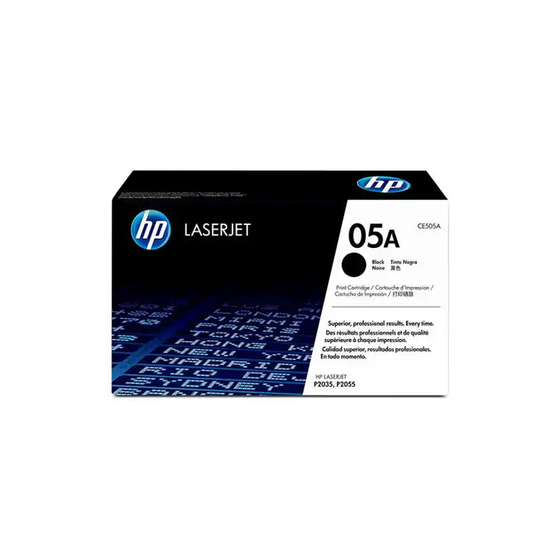 Ordena Ya Toner Impresora HP CE505A Negro