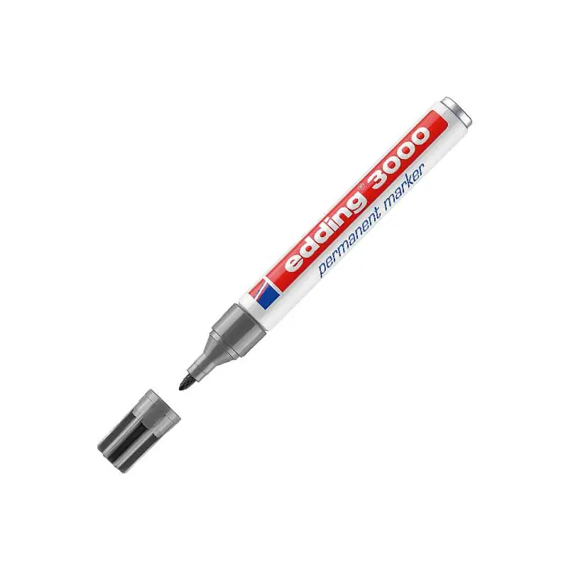 MARCADOR PERMANENTE EDDING 3000 - Gris Comprar En Línea