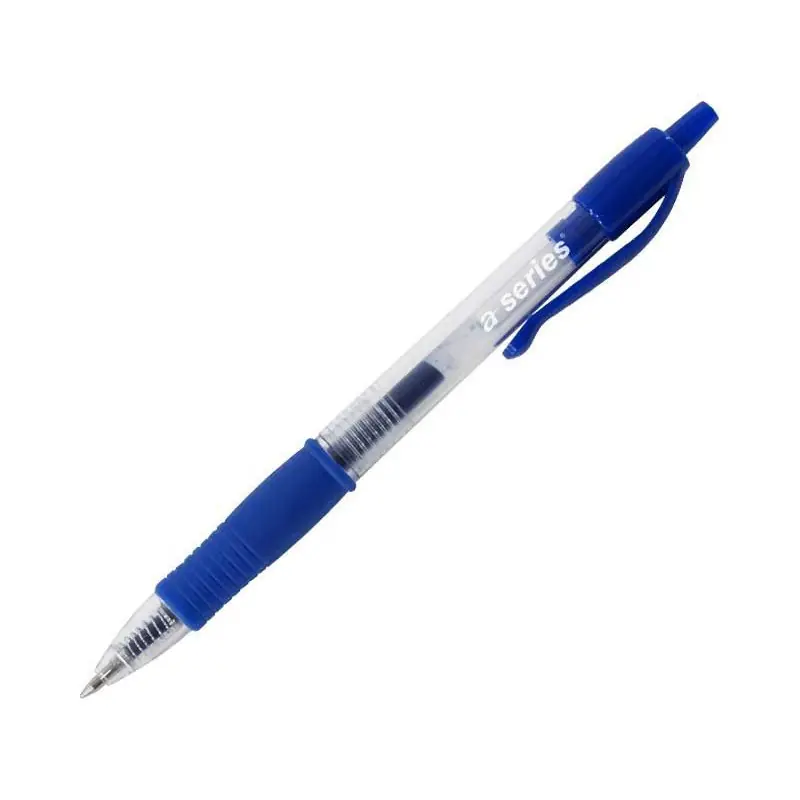 BOLÍGRAFO RETRÁCTIL A-SERIES GEL - Azul Compra Hoy