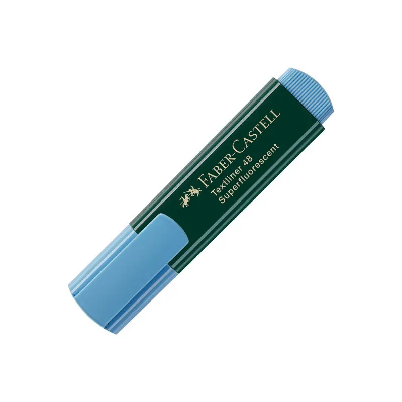 MARCADOR FLUORESCENTE FABER CASTELL TEXTLINER 48 - Azul Novedad