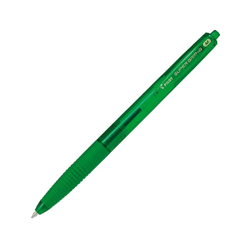 Envío Internacional BOLÍGRAFO PILOT SUPERGRIP G - Verde