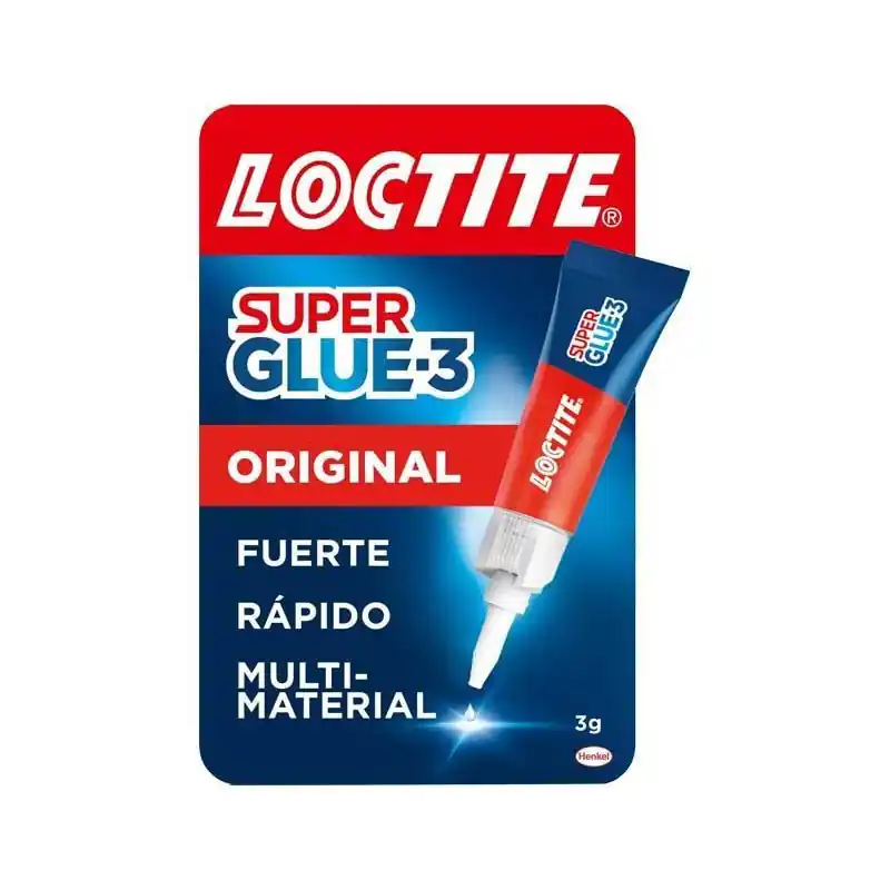 PEGAMENTO LÍQUIDO SUPER GLUE-3 ORIGINAL 3gr Gran Oferta