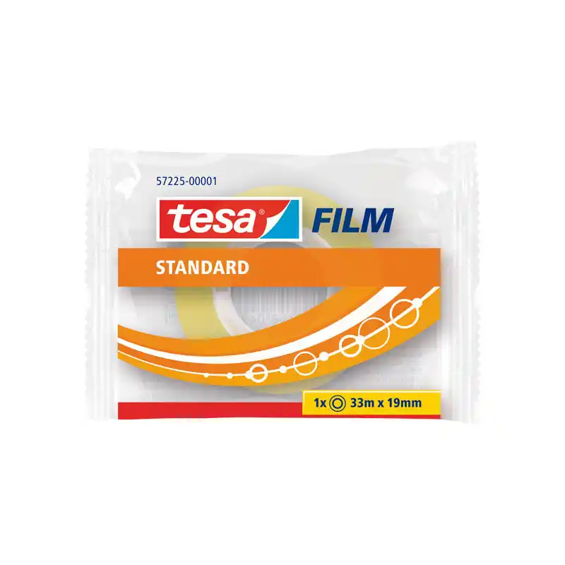 Nuevo Modelo CINTA ADHESIVA TESA FILM STANDARD 19mm x 33m