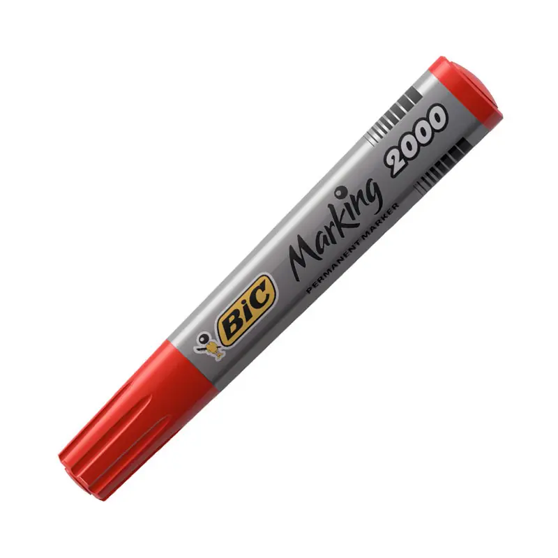 MARCADOR PERMANENTE BIC MARKING 2000 - Rojo Exclusivo