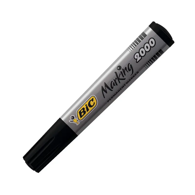 Precio Bajo MARCADOR PERMANENTE BIC MARKING 2000 - Negro