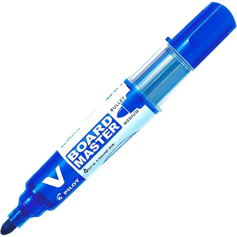 ROTULADOR PILOT VBOARD MASTER BEGREEN - Azul Máxima Calidad