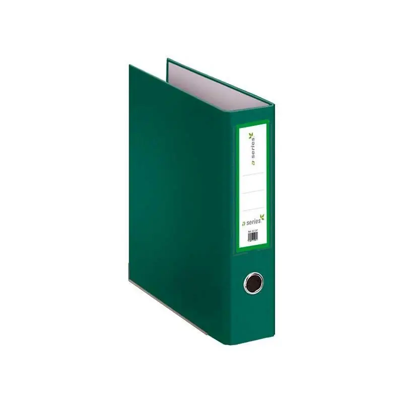 ARCHIVADOR A-SERIES A4 CON PALANCA 75mm - Verde Bestseller