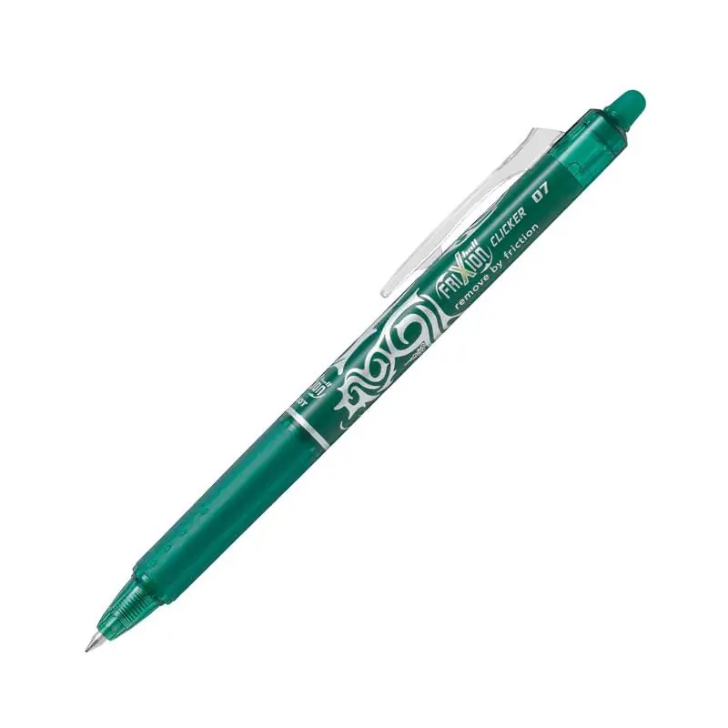 BOLÍGRAFO PILOT FRIXION CLICKER - Verde Precio De Oferta