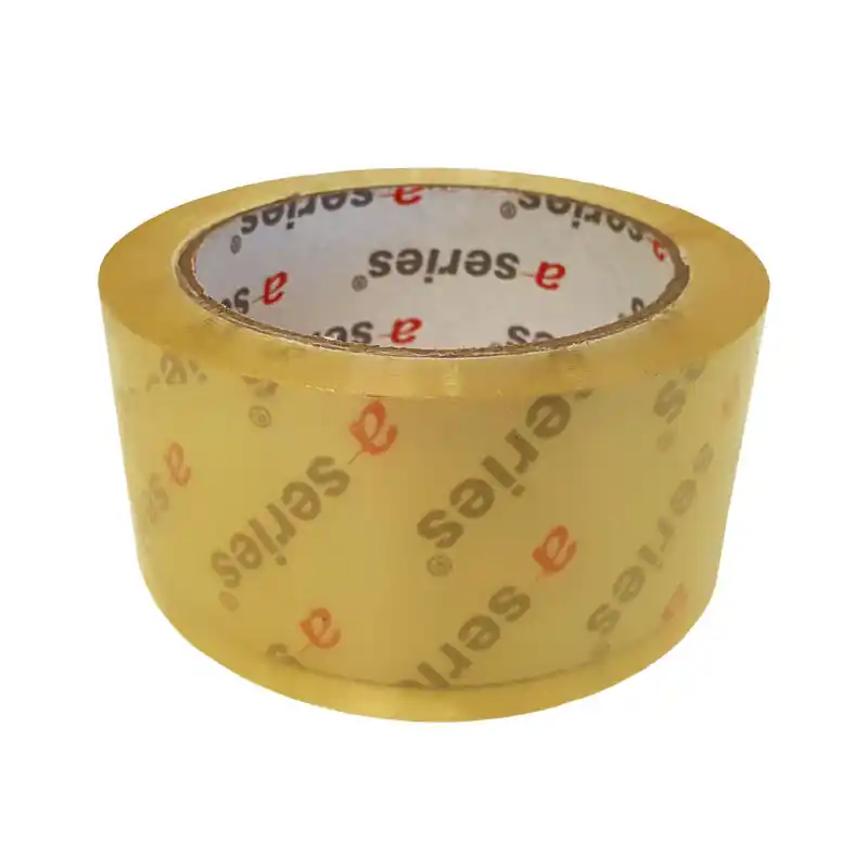 ROLLO CINTA DE EMBALAR A-SERIES PVC 48mm x 66m - Transparente Marca Reconocida