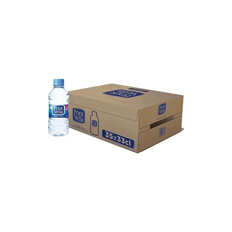 Oferta De Temporada PACK 35 BOTELLAS AGUA FONT VELLA 33 cl