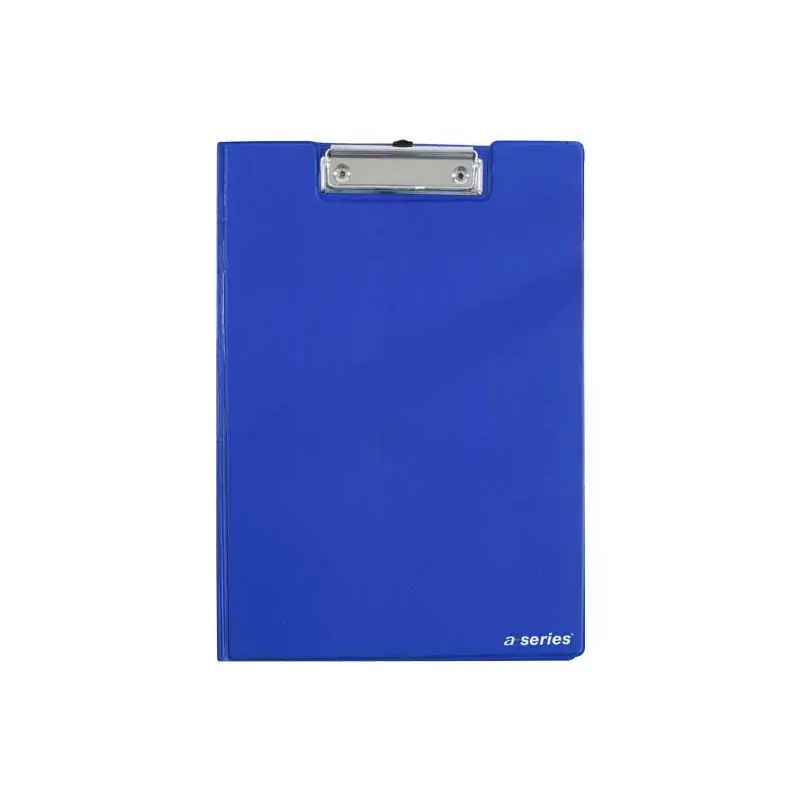 Pago Seguro SOPORTE CON CLIP Y SOLAPA A-SERIES A4 - Azul