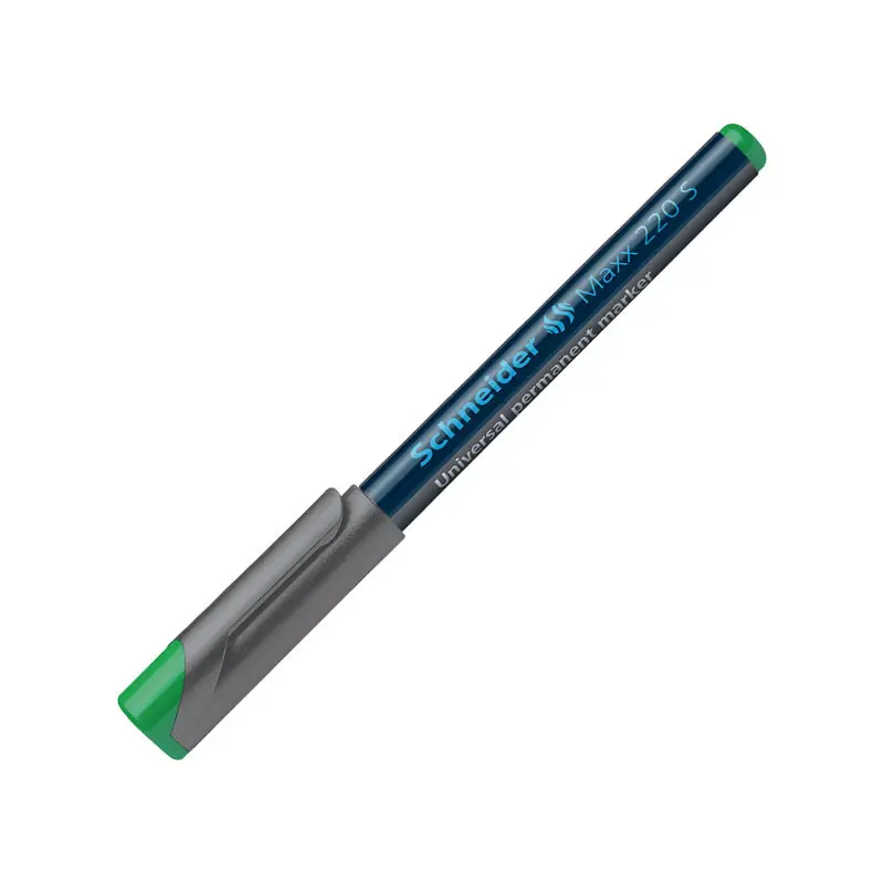 MARCADOR PERMANENTE SCHNEIDER MAXX 220 S 0,4mm - Verde Profesional