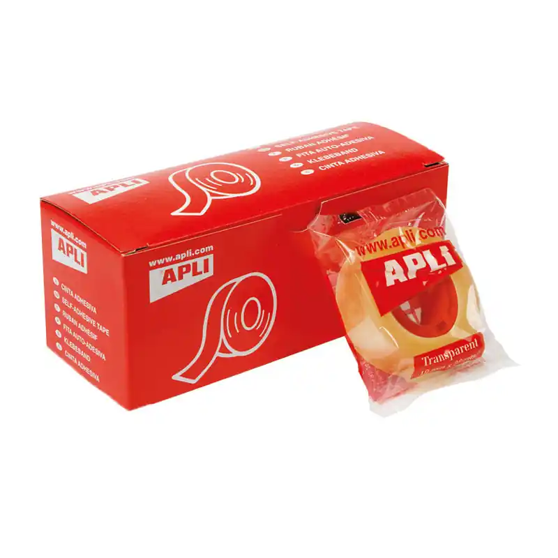ROLLO CINTA ADHESIVA APLI 12 mm x 33 m Envío Exprés