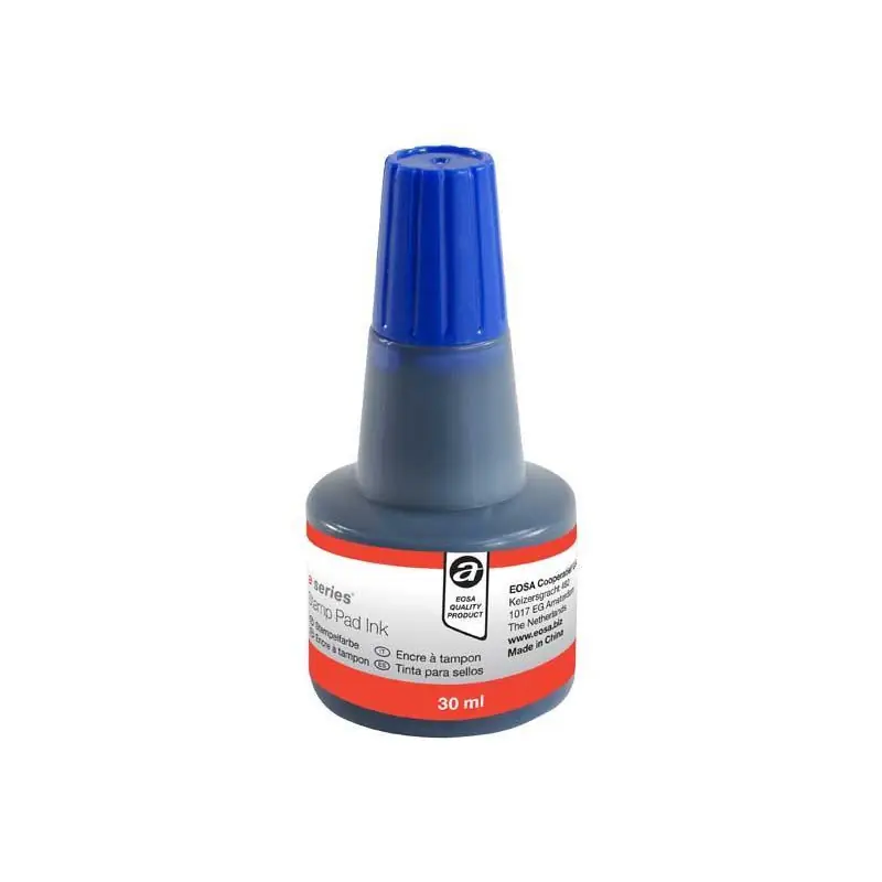 Auténtico BOTE TINTA A-SERIES PARA SELLOS 30ml - Azul