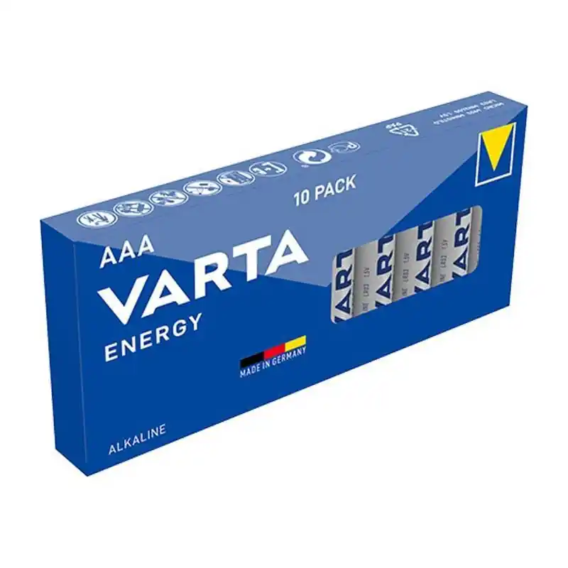 Entrega Rápida PACK 10 PILAS VARTA ALCALINAS LR03