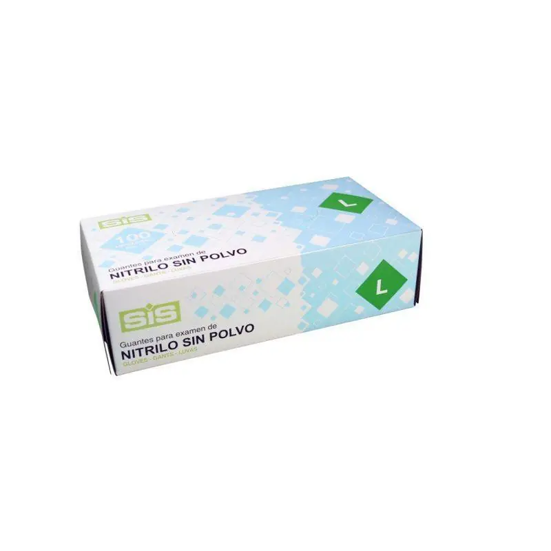 CAJA 100 GUANTES DE NITRILO TALLA L Devolución Gratuita