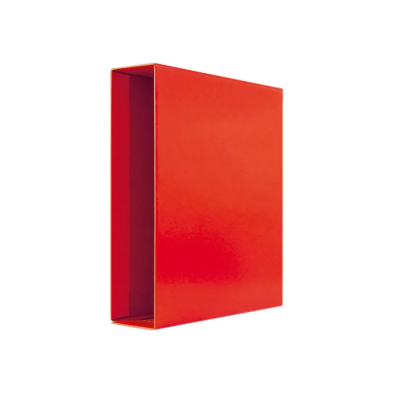 CAJETÍN A-SERIES PARA ARCHIVADORES Fº 75mm - Rojo Garantía De Devolución De Dinero