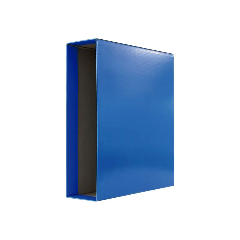 Ocasión Especial CAJETÍN A-SERIES PARA ARCHIVADORES A4 65mm - Azul