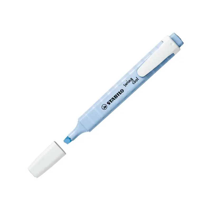 MARCADOR FLUORESCENTE STABILO SWING COOL PASTEL - Azul nublado Imprescindible (Must-Have)