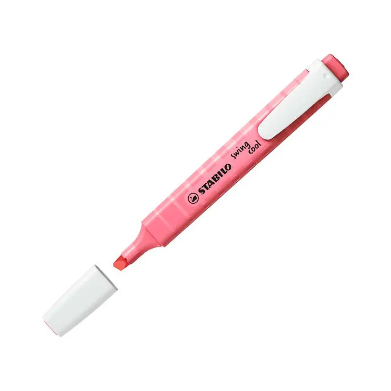 Mejor Precio MARCADOR FLUORESCENTE STABILO SWING COOL PASTEL - Rosa cerezo en flor
