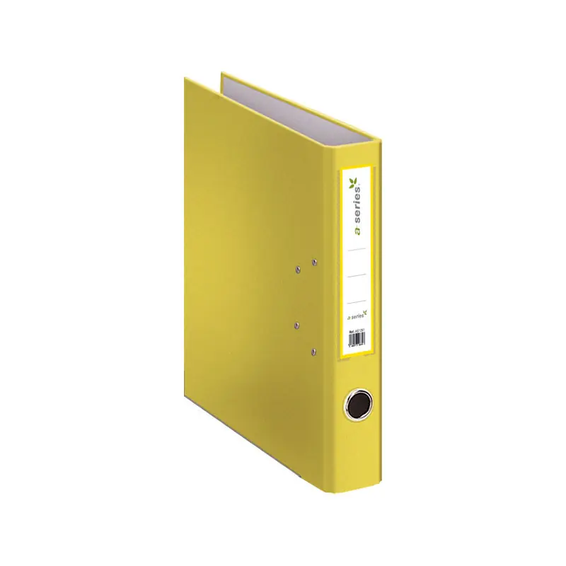 ARCHIVADOR A-SERIES A4 CON PALANCA 45mm - Amarillo No Te Lo Pierdas