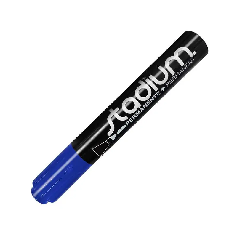 Artesanal MARCADOR PERMANENTE STADIUM PUNTA CÓNICA 3mm - Negro
