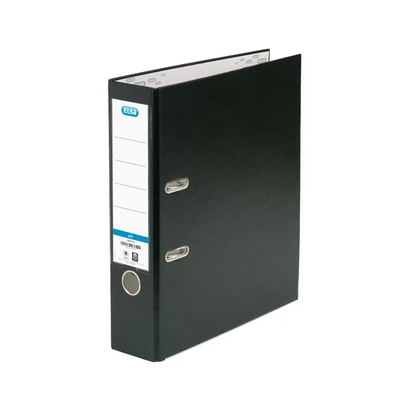 ARCHIVADOR DE PALANCA ELBA RADO TOP 80mm A4 - Negro Hecho A Mano