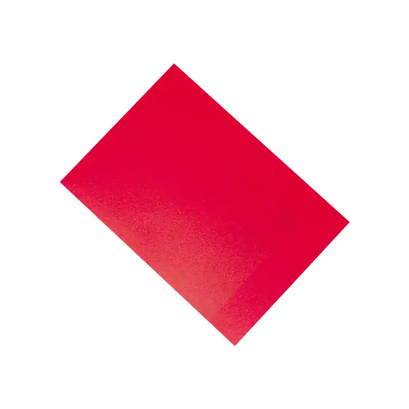 PACK 100 PORTADAS TRANSPARENTES PARA ENCUADERNAR FELLOWES A4 180 MICRAS - Rojo Nueva Colección