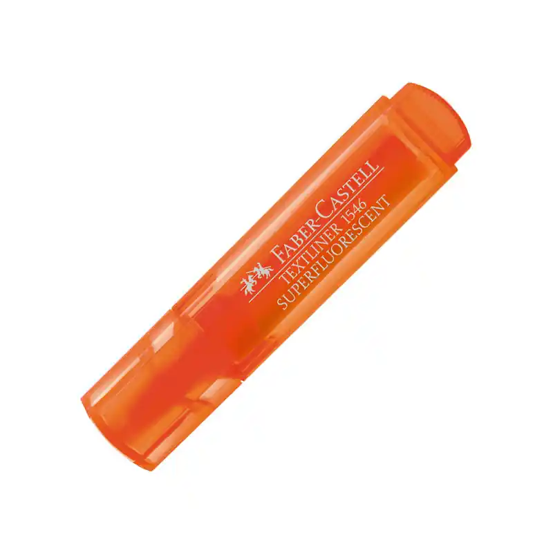 De Moda MARCADOR FLUORESCENTE FABER CASTELL TEXTLINER 1546 - Naranja
